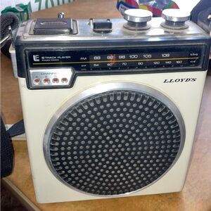 Portable 8 track player